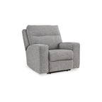 Fauteuil inclinable électrique Cloe, dossier réglable, gris Performance Nuvella