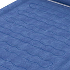 Matelas gonflable en forme de nuage avec cordon d'alimentation intégré, tête de pompe fixe et tête de lit gonflable