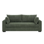 Canapé en velours côtelé Coastal Haven, tissu en velours côtelé doux pour les salons, les espaces invités ou les maisons de vacances