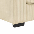 Canapé 2 places en velours côtelé Coastal Haven