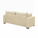 Canapé 2 places en velours côtelé Coastal Haven