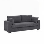 Canapé 2 places en velours côtelé Coastal Haven