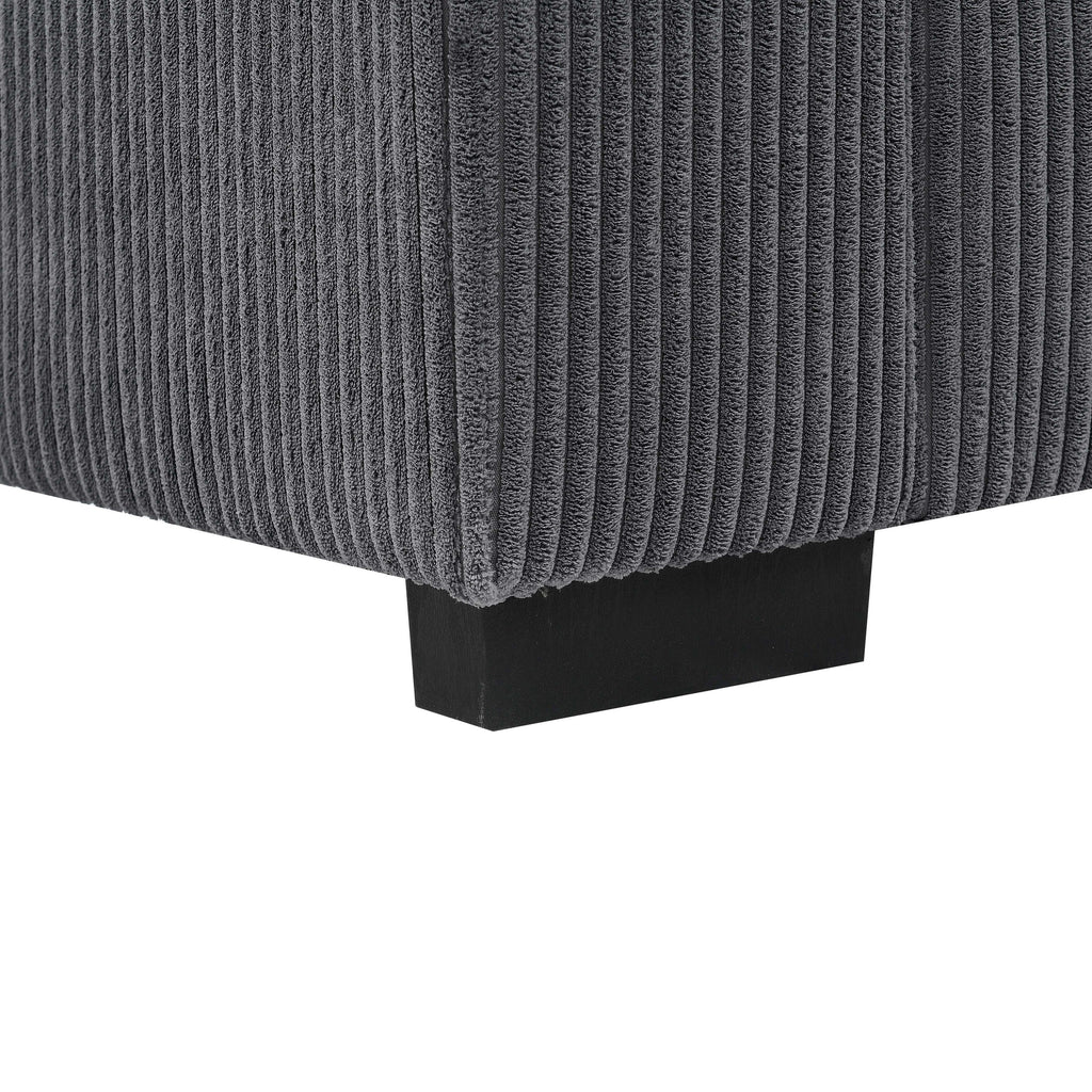 Canapé en velours côtelé Coastal Haven