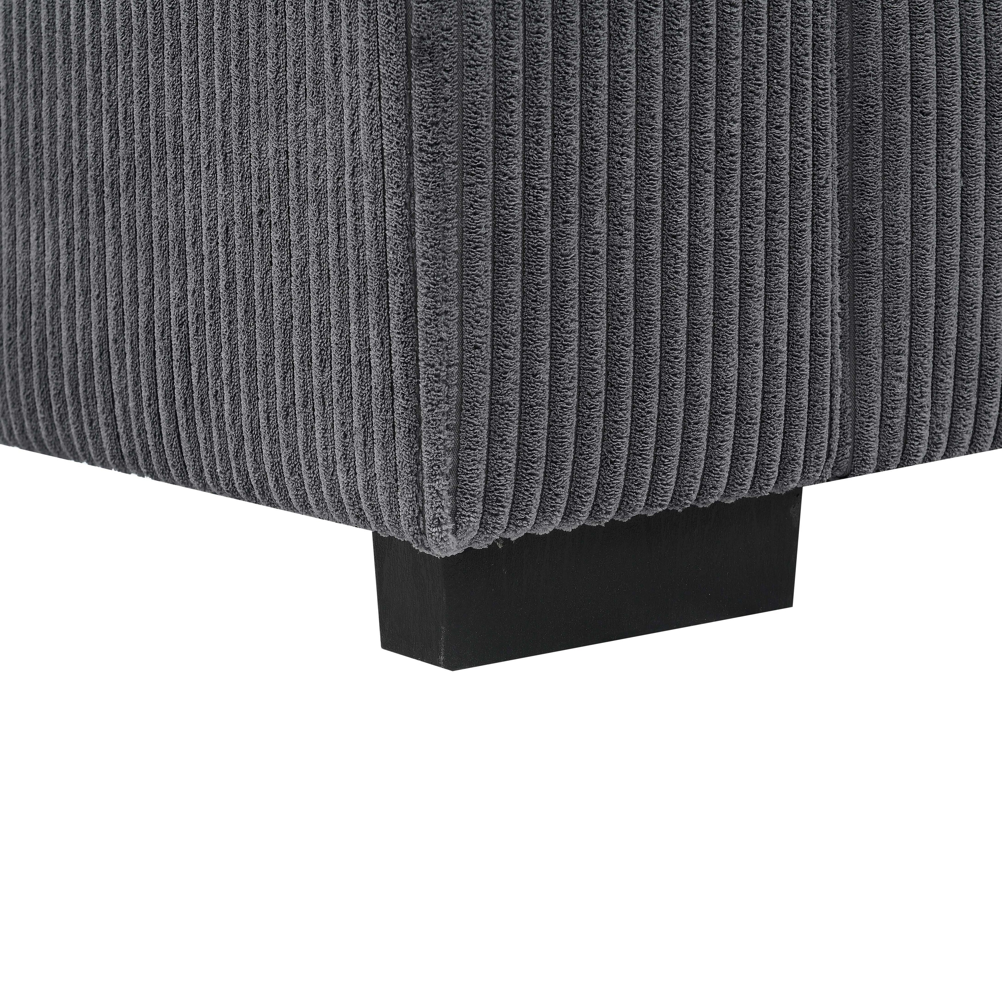 Canapé en velours côtelé Coastal Haven