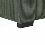 Canapé 2 places en velours côtelé Coastal Haven