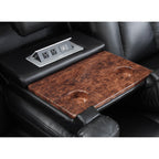 Canapé électrique Delange en similicuir noir avec appuie-têtes