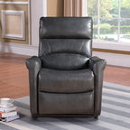 Fauteuil releveur électrique inclinable Colby gris anthracite foncé