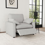 Fauteuil inclinable électrique rembourré Collins