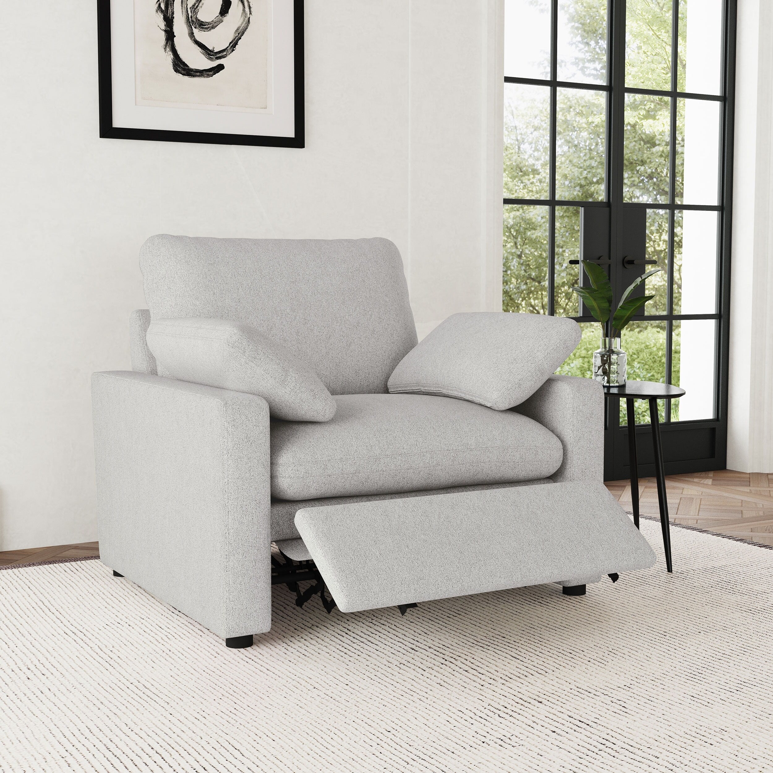 Fauteuil inclinable électrique rembourré Collins