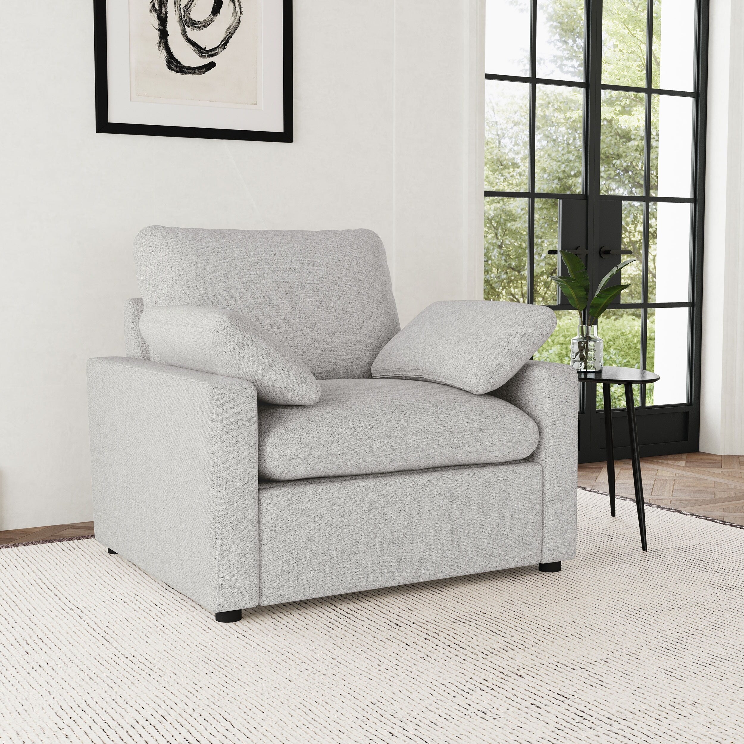 Fauteuil inclinable électrique rembourré Collins