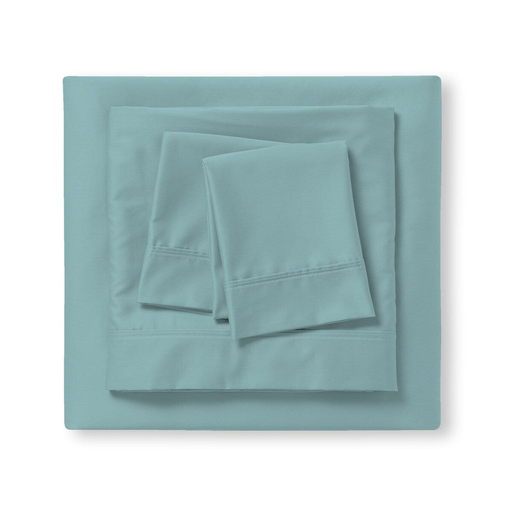 Parure de draps infroissables en mélange de coton de qualité supérieure Color Sense 1200 fils