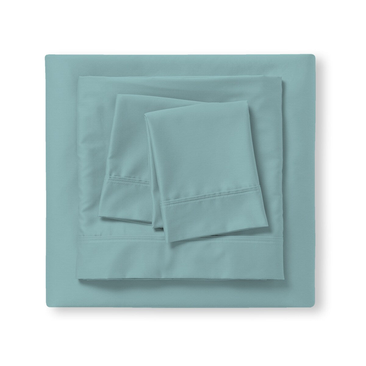 Parure de draps infroissables en mélange de coton de qualité supérieure Color Sense 1200 fils
