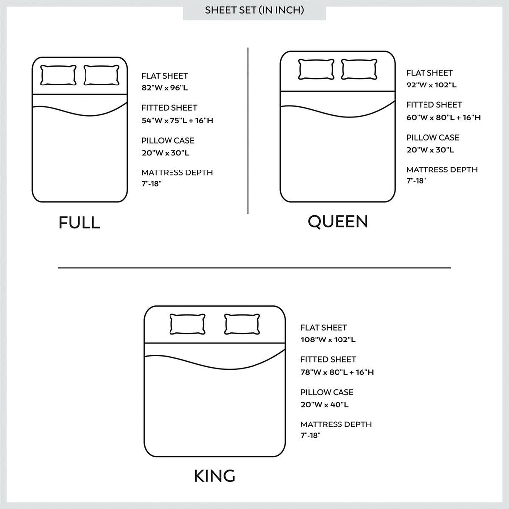 Parure de draps infroissables en mélange de coton de qualité supérieure Color Sense 1200 fils