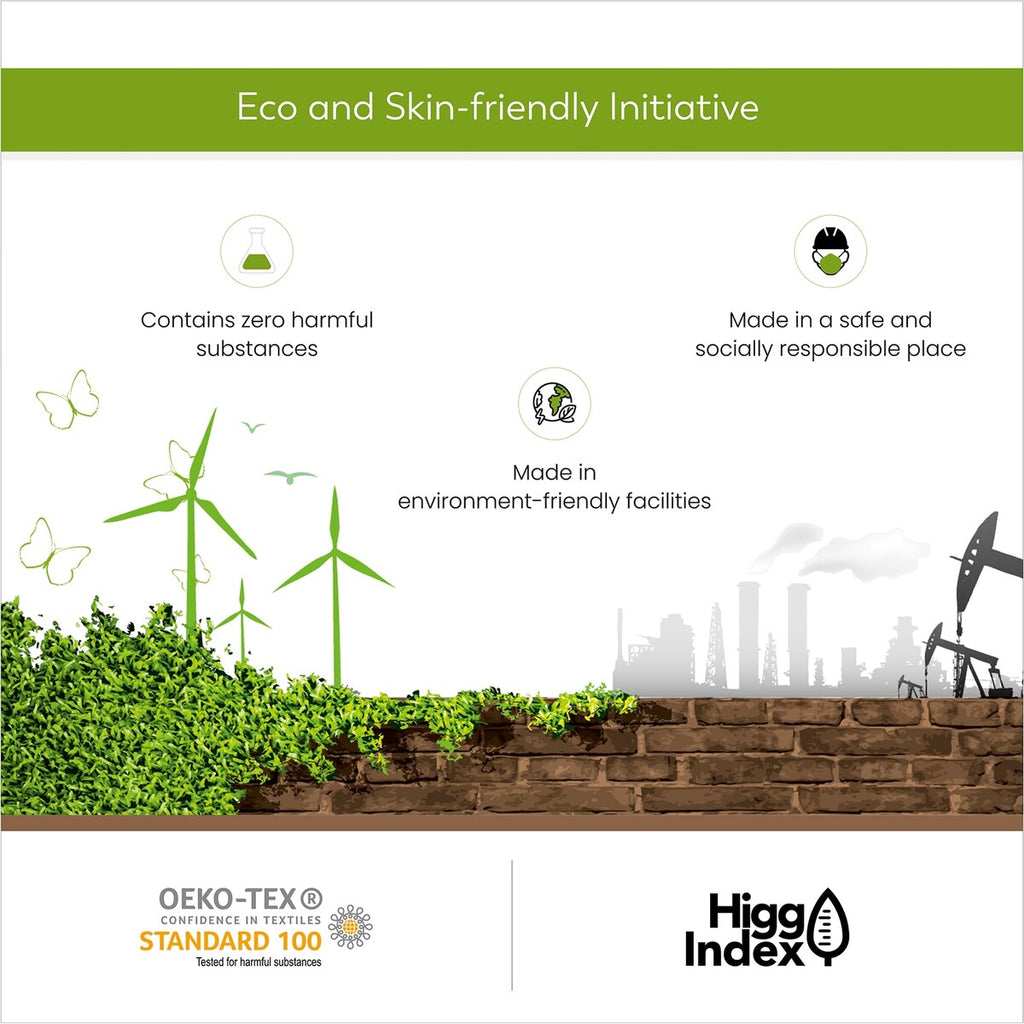 Parure de draps infroissables en mélange de coton de qualité supérieure Color Sense 1200 fils