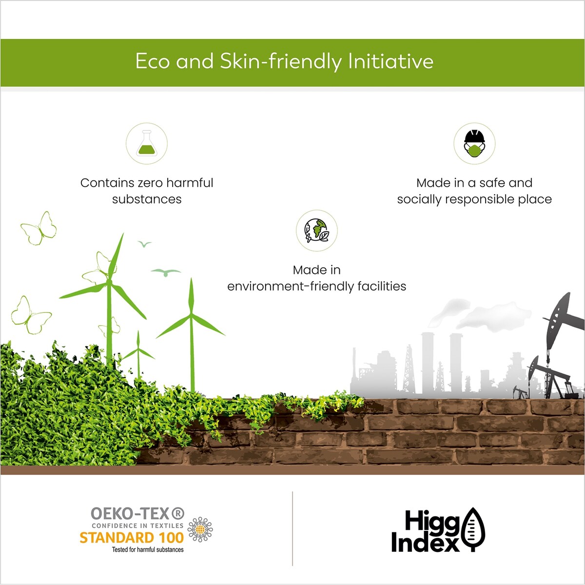 Parure de draps infroissables en mélange de coton de qualité supérieure Color Sense 1200 fils