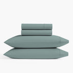 Parure de draps infroissables en mélange de coton de luxe Color Sense 800 fils