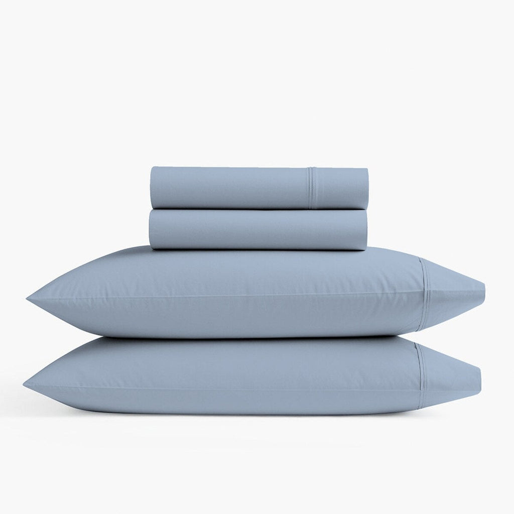 Parure de draps infroissables en mélange de coton de luxe Color Sense 800 fils