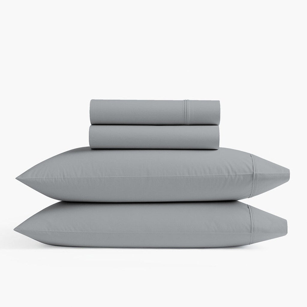 Parure de draps infroissables en mélange de coton de luxe Color Sense 800 fils