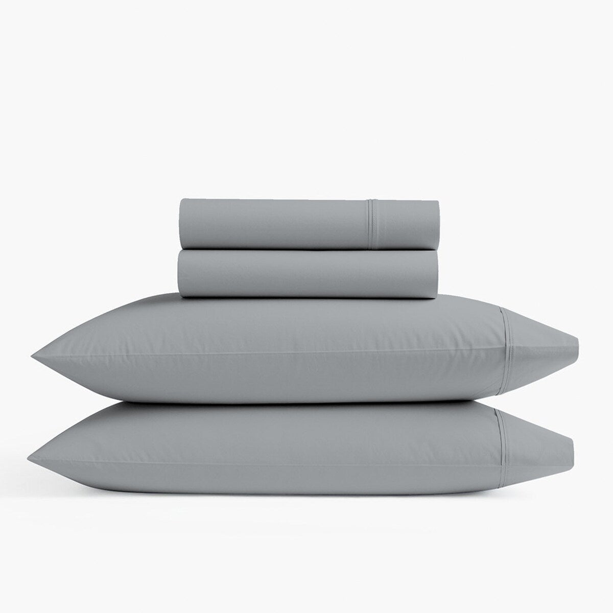 Parure de draps infroissables en mélange de coton de luxe Color Sense 800 fils