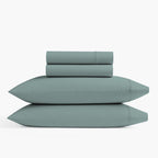 Parure de draps infroissables en mélange de coton de luxe Color Sense 800 fils