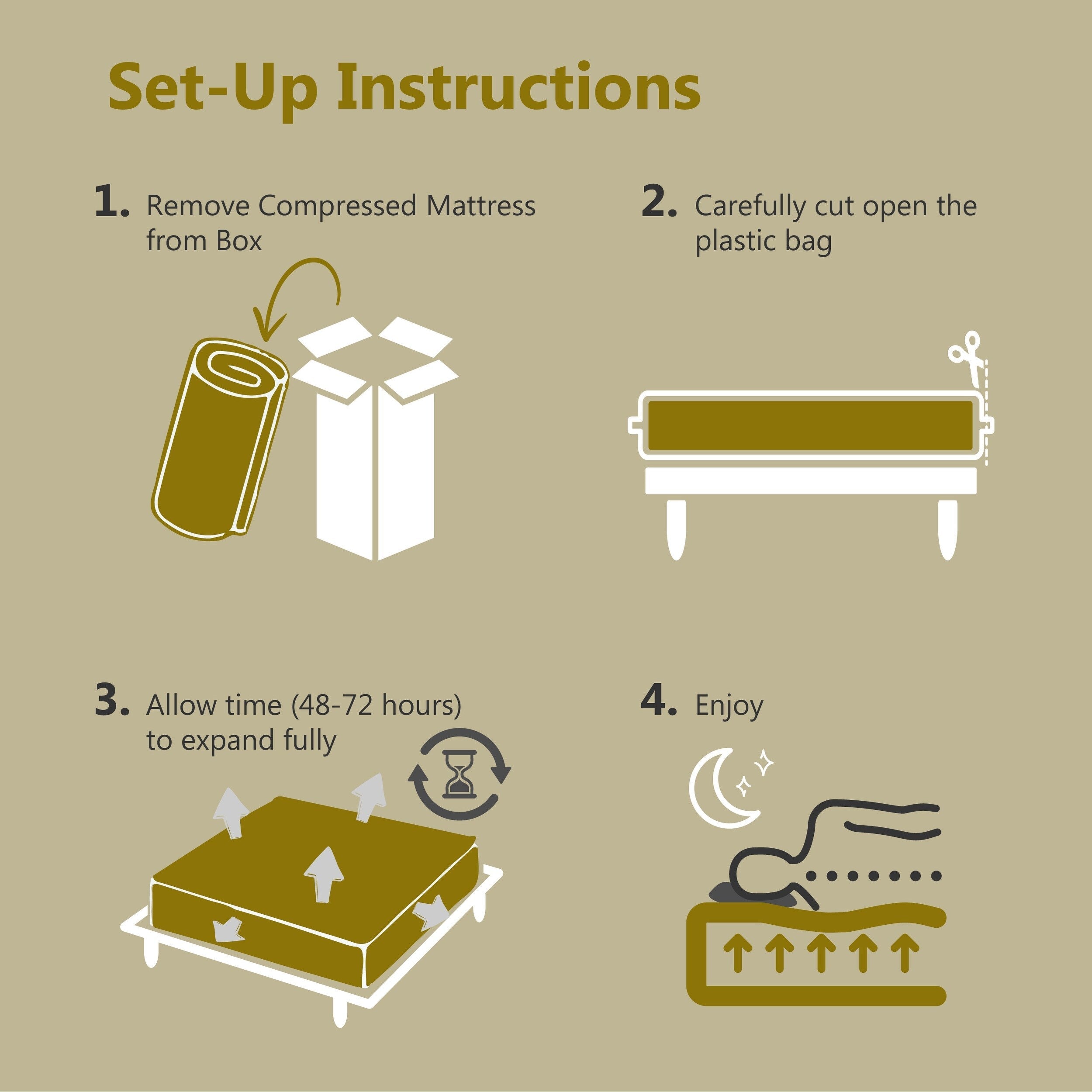 Matelas en mousse à mémoire de forme hypoallergénique Comfiture Modern de 8 pouces par DreamMax