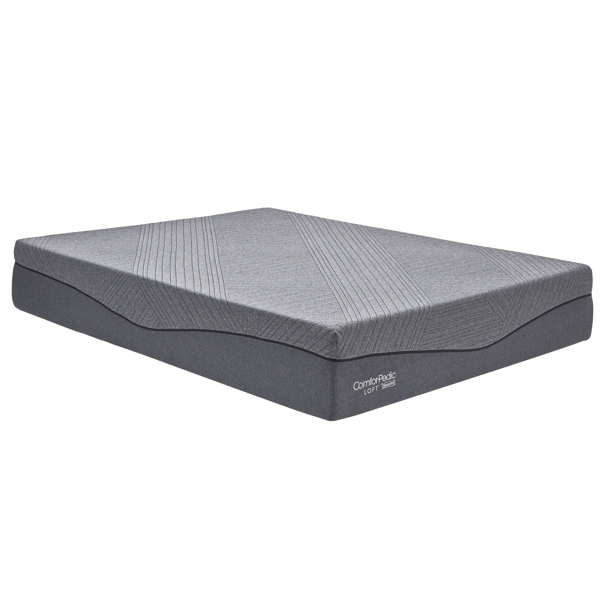 Matelas en mousse à mémoire de forme ComforPedic Loft de BeautyRest 12 Ebonite