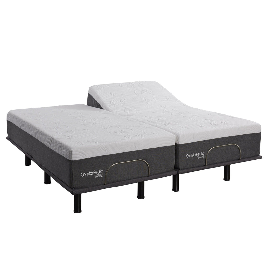 Ensemble matelas et lit réglable ComforPedic de BeautyRest NRGel 12 pouces