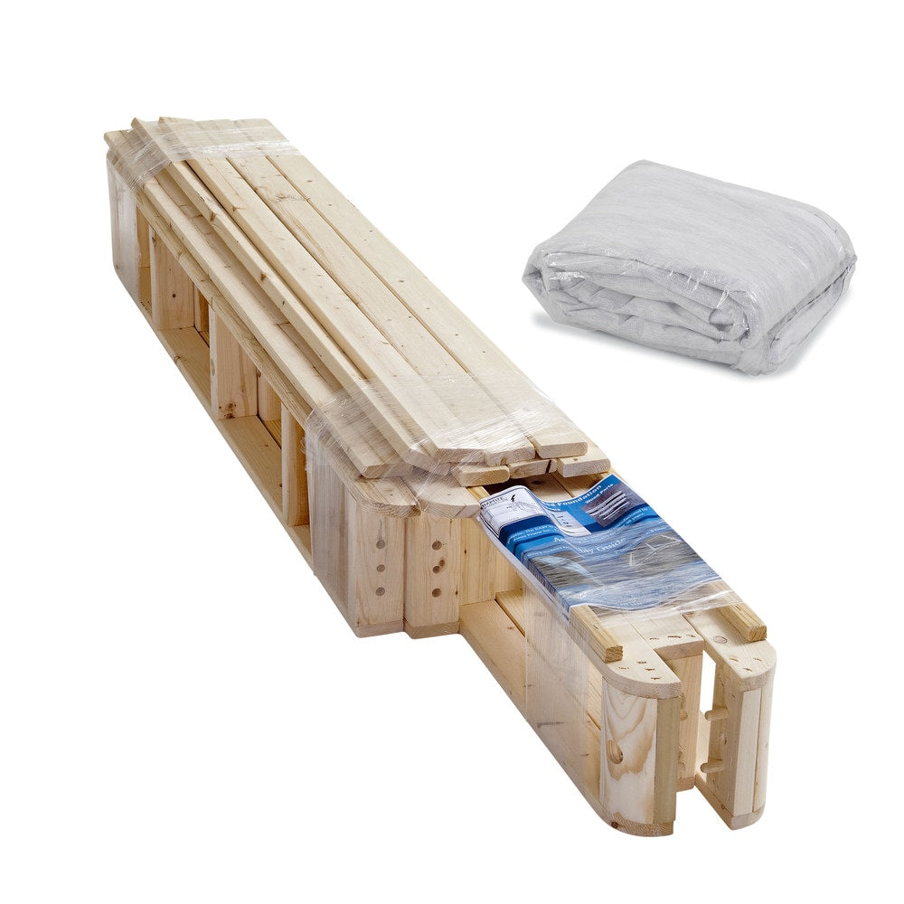 ComforPedic de Beautyrest Choisissez votre ensemble de matelas en mousse à mémoire de forme gel 10 pouces - Blanc - Blanc/Marron