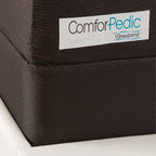 ComforPedic de Beautyrest Choisissez votre ensemble de matelas en mousse à mémoire de forme gel 10 pouces - Blanc - Blanc/Marron