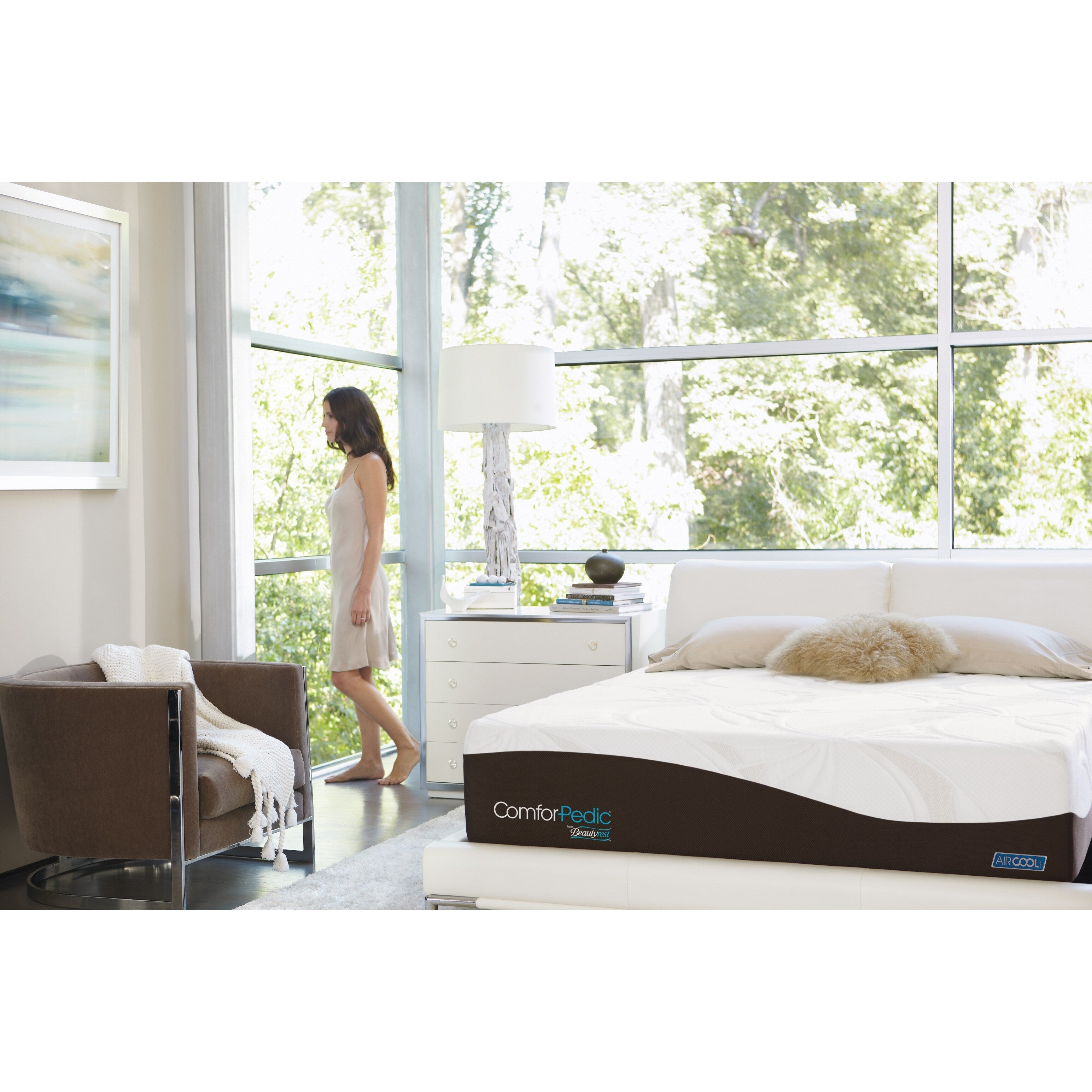 Ensemble matelas ferme New Life Plush ComforPedic de Beautyrest