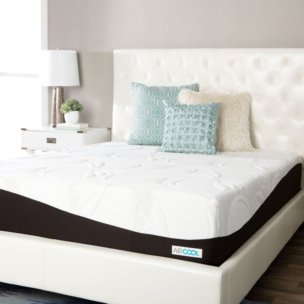 ComforPedic de Beautyrest Choisissez votre matelas confort en mousse à mémoire de forme gel 12 pouces - Blanc