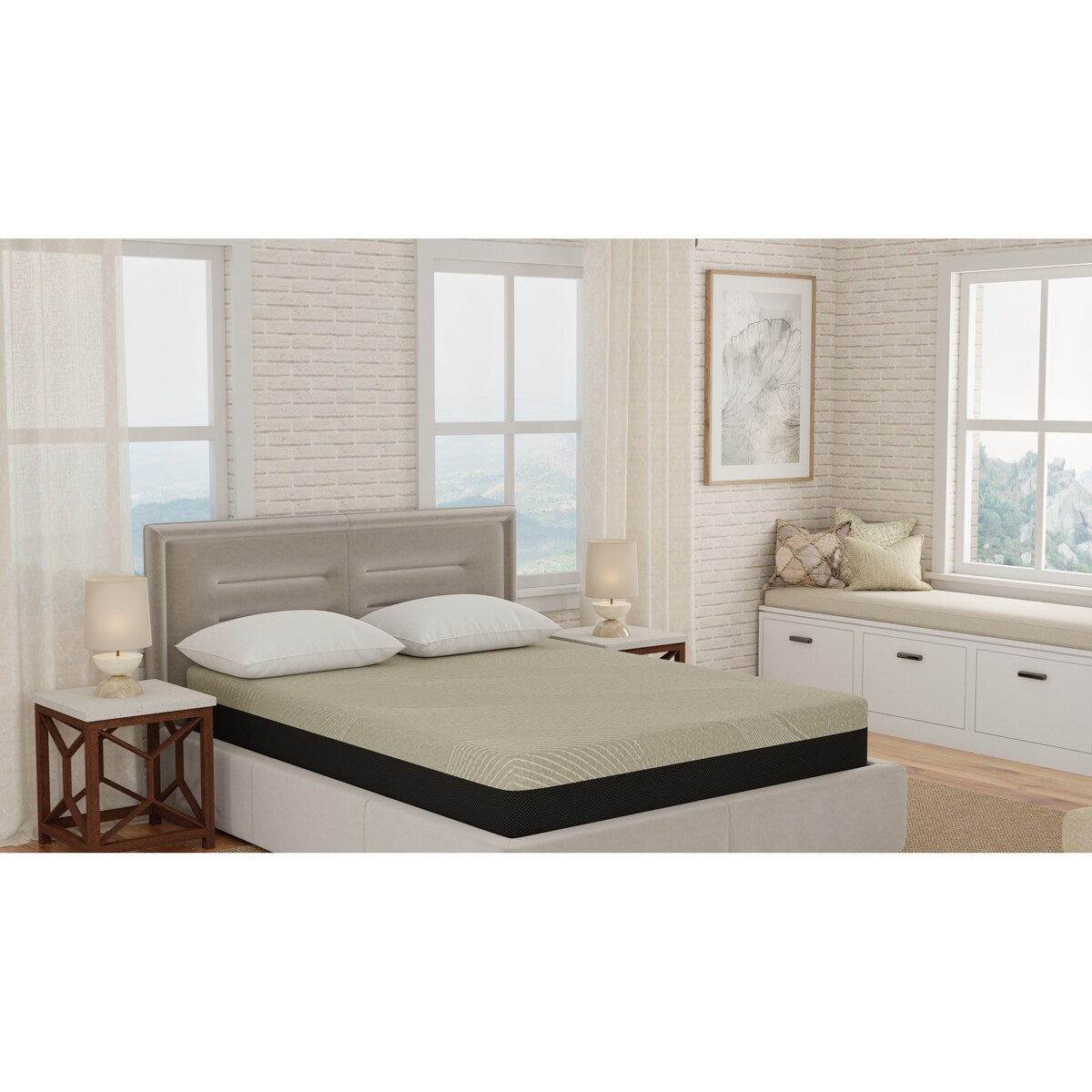 Comfort 10 Gel Memory Foam Twin