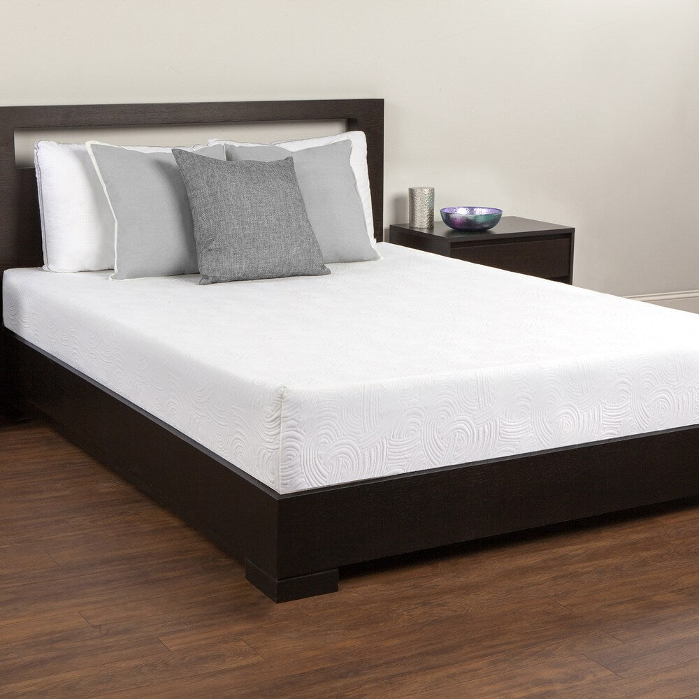 Matelas en mousse à mémoire de forme Comfort Memories de 10 pouces pour lit double