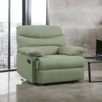 Fauteuil inclinable confortable en microfibre pour des moments de détente
