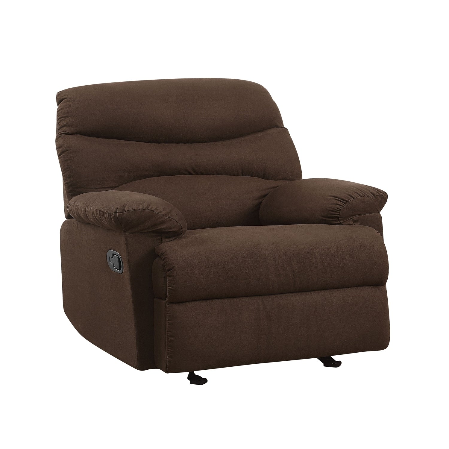 Fauteuil inclinable confortable en microfibre pour des moments de détente