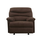 Fauteuil inclinable confortable en microfibre pour des moments de détente