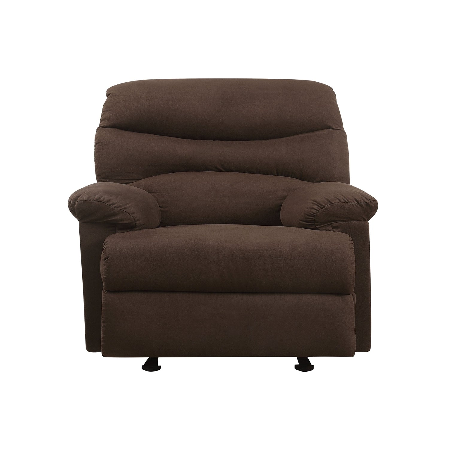 Fauteuil inclinable confortable en microfibre pour des moments de détente