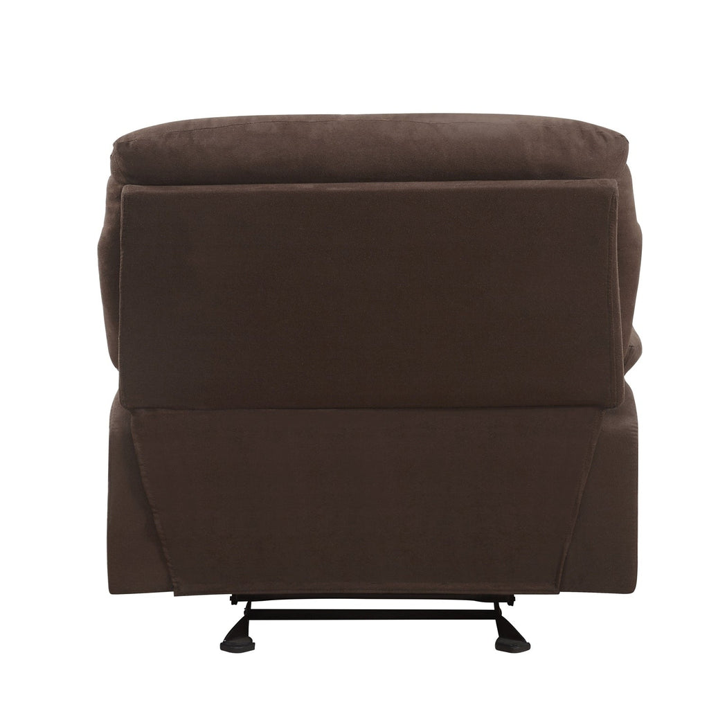 Fauteuil inclinable confortable en microfibre pour des moments de détente