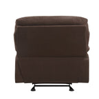 Fauteuil inclinable confortable en microfibre pour des moments de détente