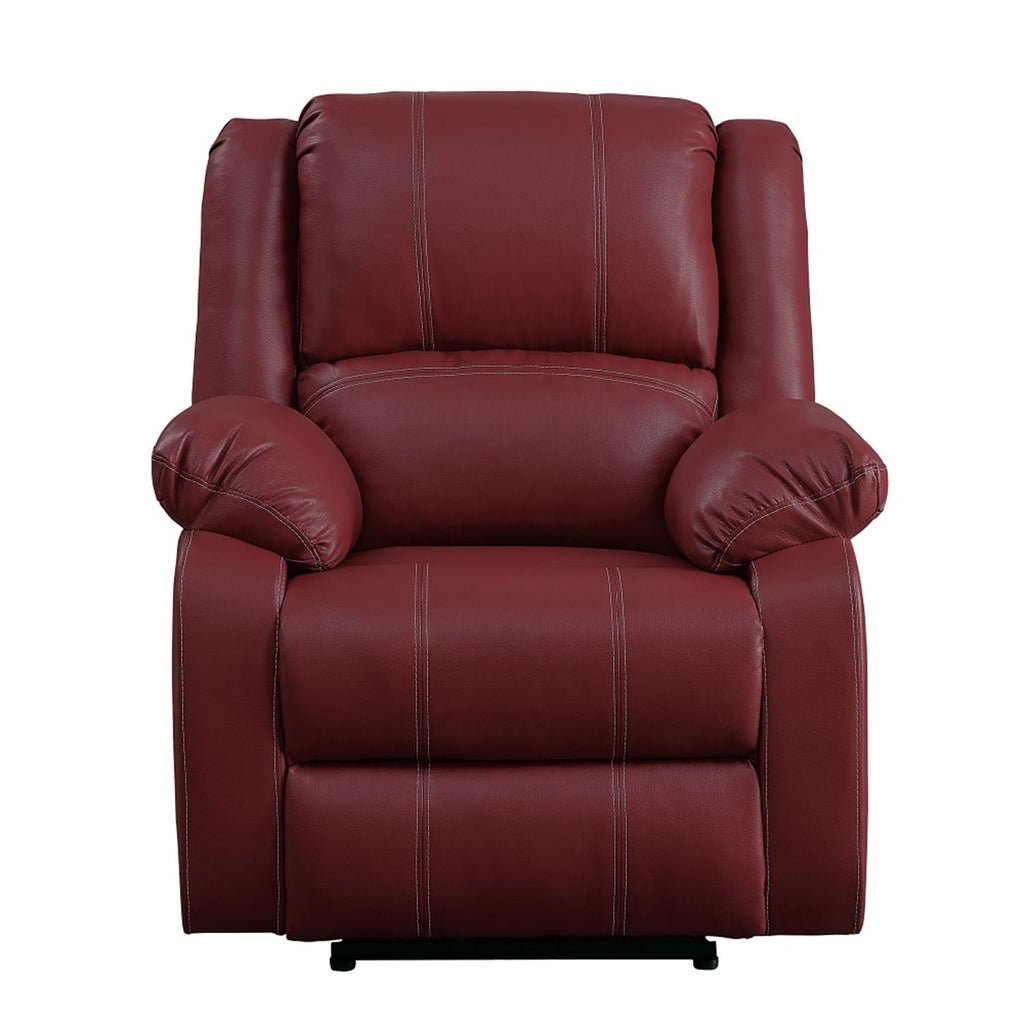 Fauteuil inclinable à bascule confortable en cuir synthétique