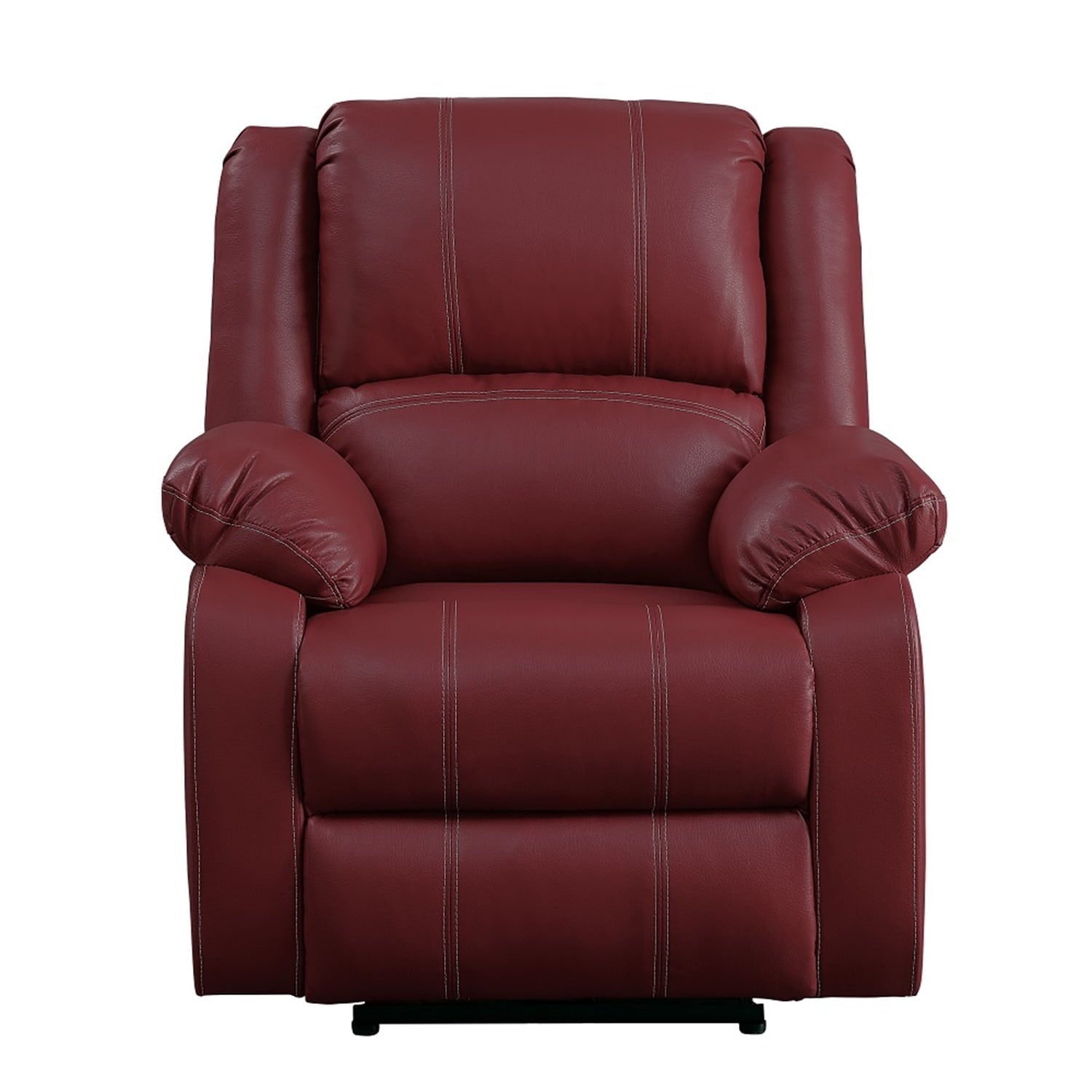 Fauteuil inclinable à bascule confortable en cuir synthétique