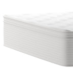 Matelas hybride commercial en mousse à mémoire de forme et ressorts ensachés dans une boîte