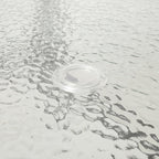 Ensemble de salle à manger d'extérieur commercial 7 pièces avec table en verre et 6 chaises