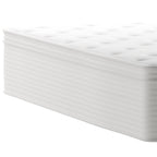 Matelas hybride commercial en mousse à mémoire de forme et ressorts ensachés dans une boîte