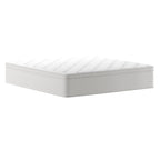 Matelas hybride commercial en mousse à mémoire de forme et ressorts ensachés dans une boîte
