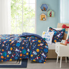 Parure de couette Conner Outer Space par Intelligent Design Kids