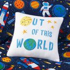 Parure de couette Conner Outer Space par Intelligent Design Kids