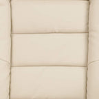 Fauteuil inclinable contemporain rembourré multi-positions avec pouf