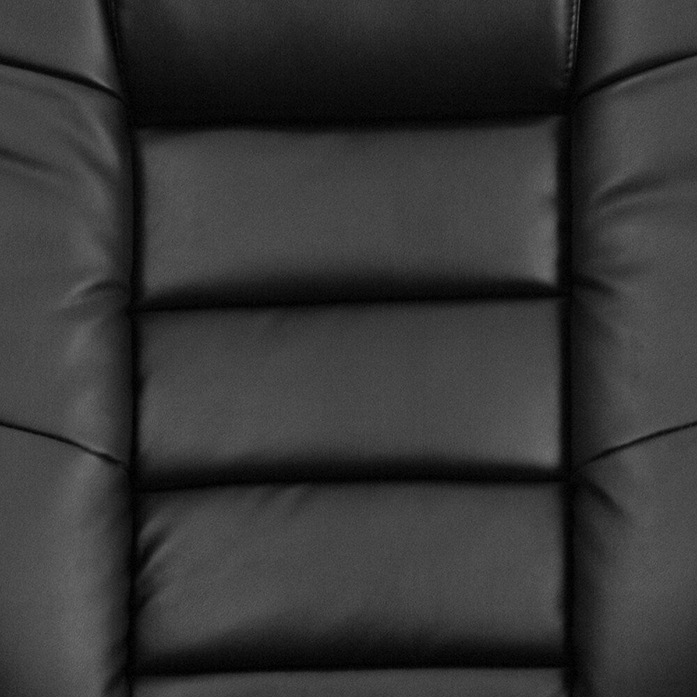 Fauteuil inclinable contemporain rembourré multi-positions avec pouf