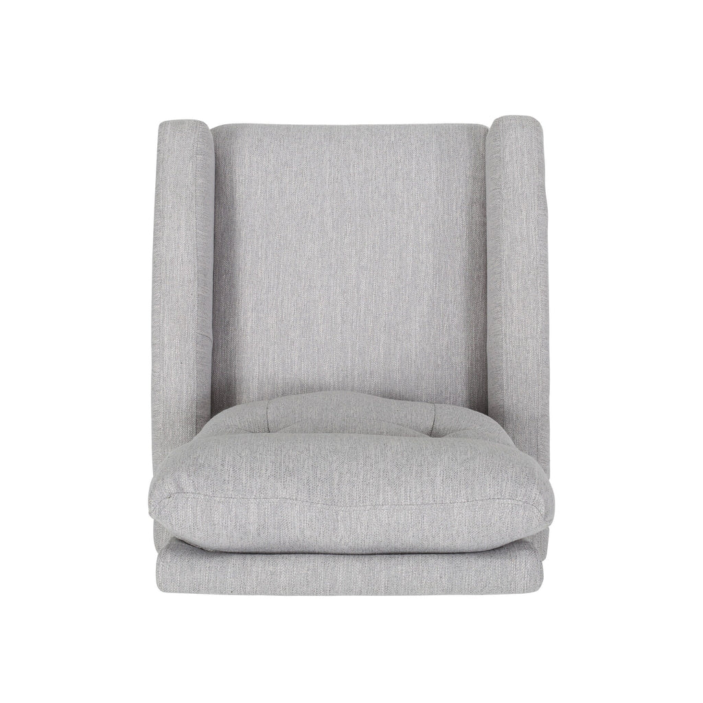 Fauteuil inclinable contemporain avec dossier pivotant et planeur